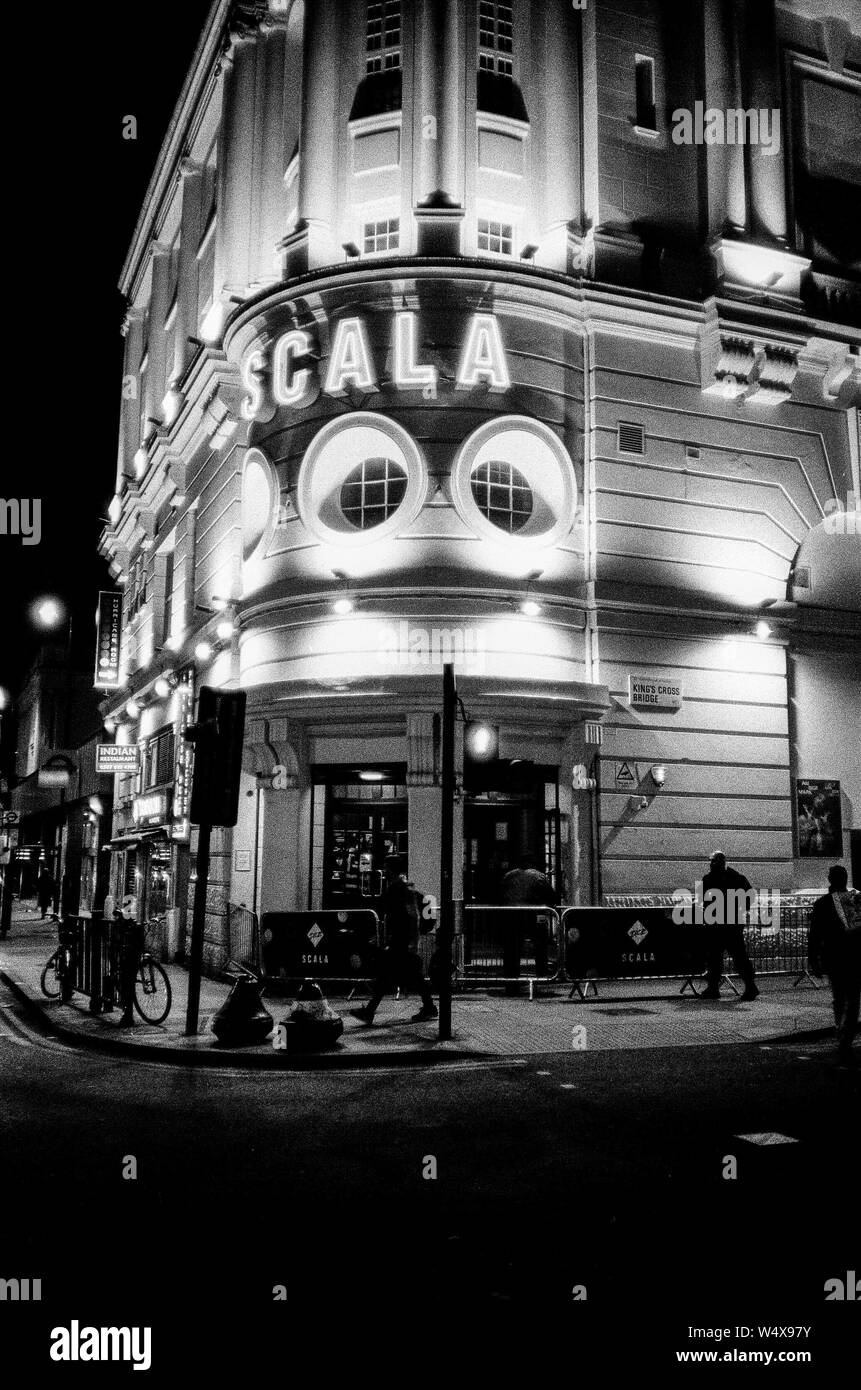 Scala nightclub and live music venue near King's Cross on Pentonville Road,  London, England, UK Stock Photo - Alamy