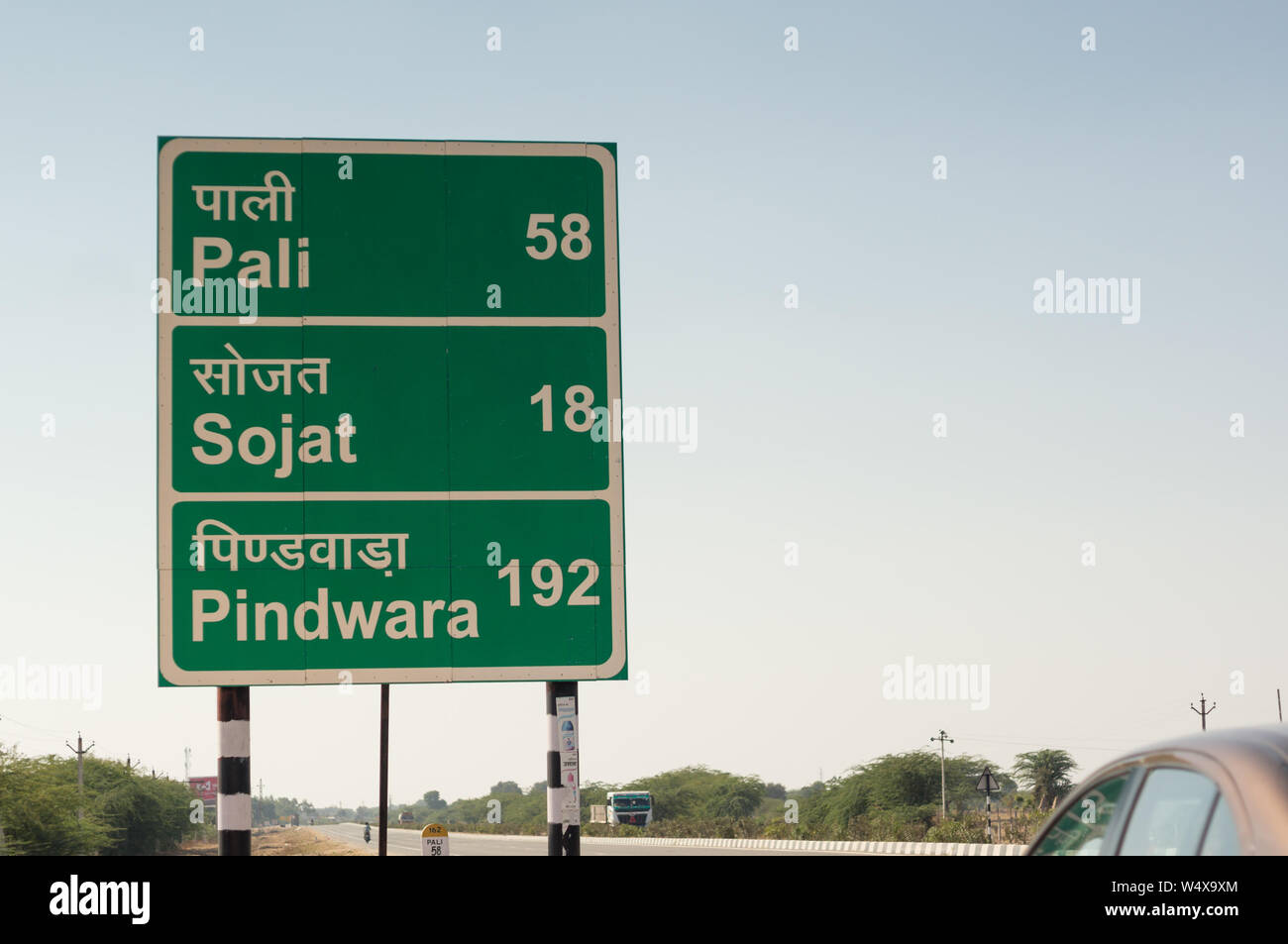 Road signs pointing to various cities in Rajasthan india on a green board Stock Photo - Alamy Road signs pointing to various cities in Rajasthan india on a green board Stock Photo - Alamy