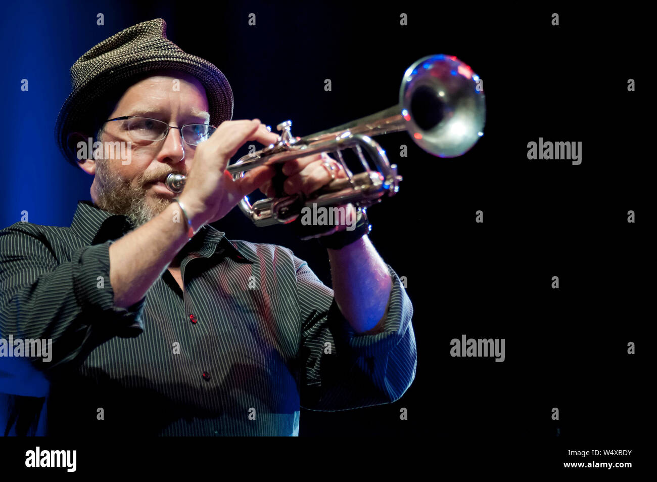 Dave Douglas, jazz trumpetist Stock Photo