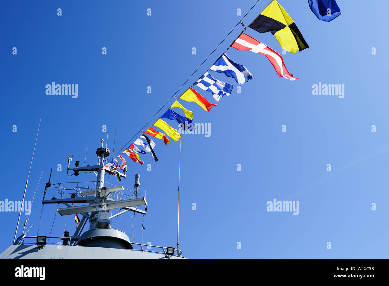 Naval flags series hi-res stock photography and images - Alamy