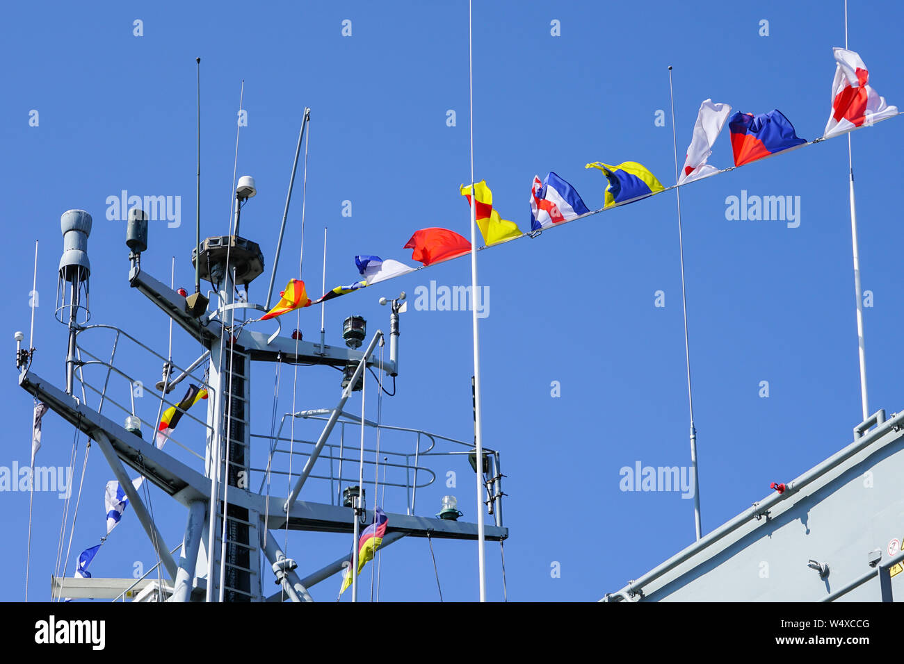 Naval flags series hi-res stock photography and images - Alamy