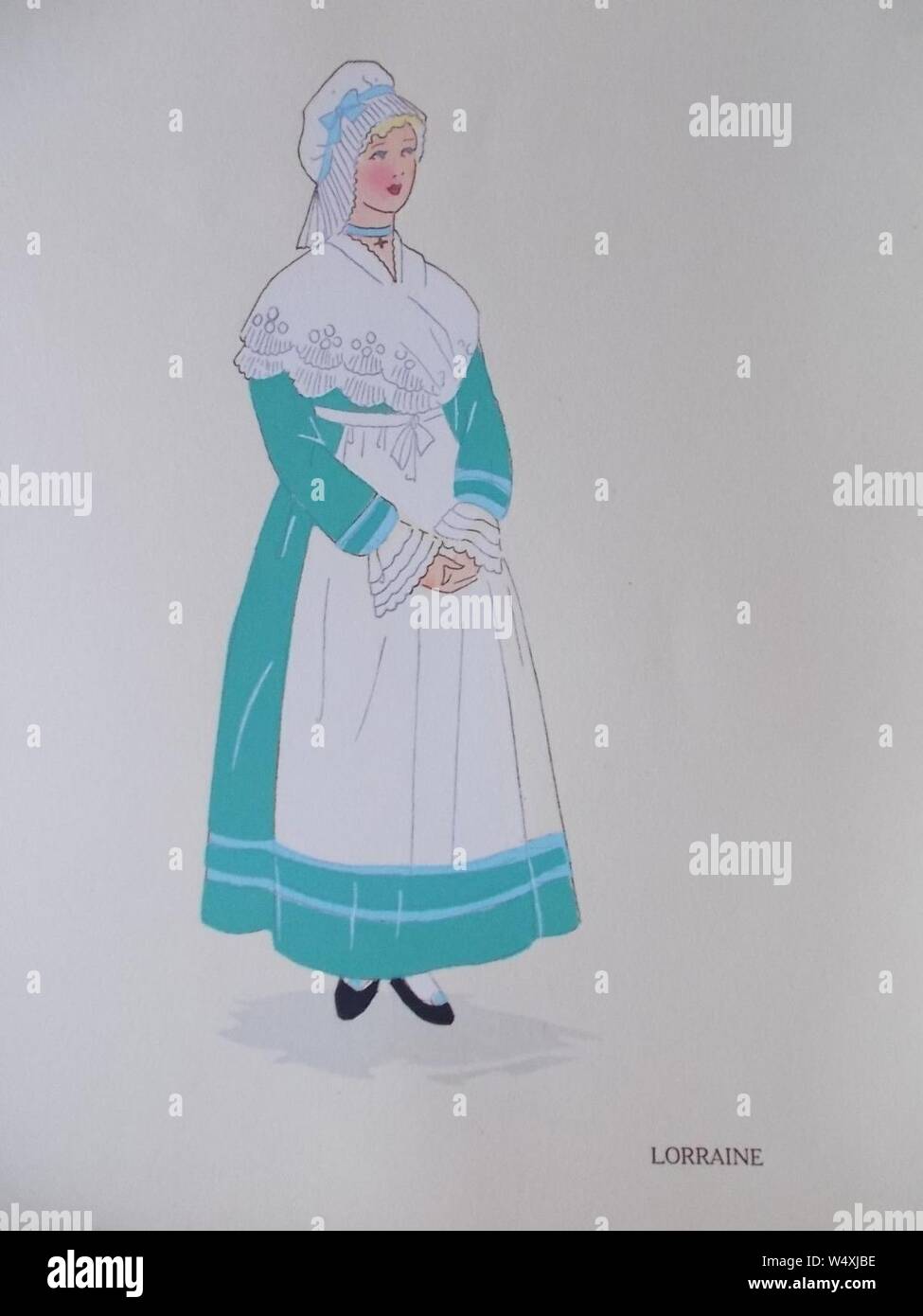 Costume de Lorraine Stock Photo Alamy
