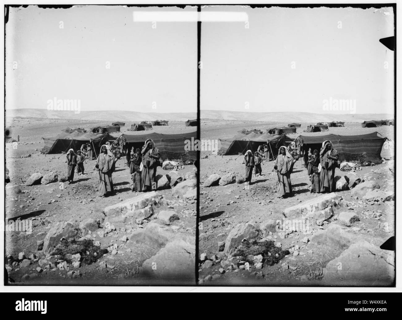 Costumes, characters, etc. Bedouin tent Stock Photo - Alamy