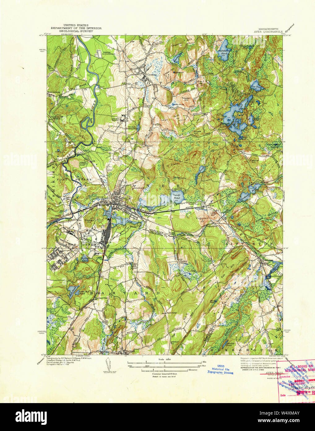 Ayer massachusetts hires stock photography and images Alamy