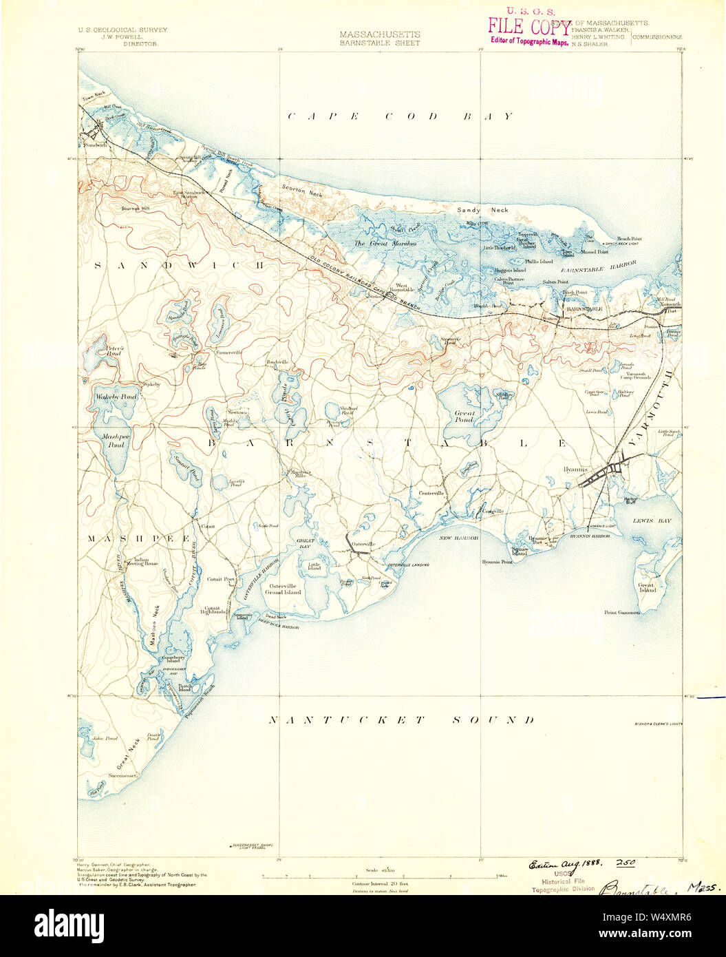 Barnstable map hires stock photography and images Alamy