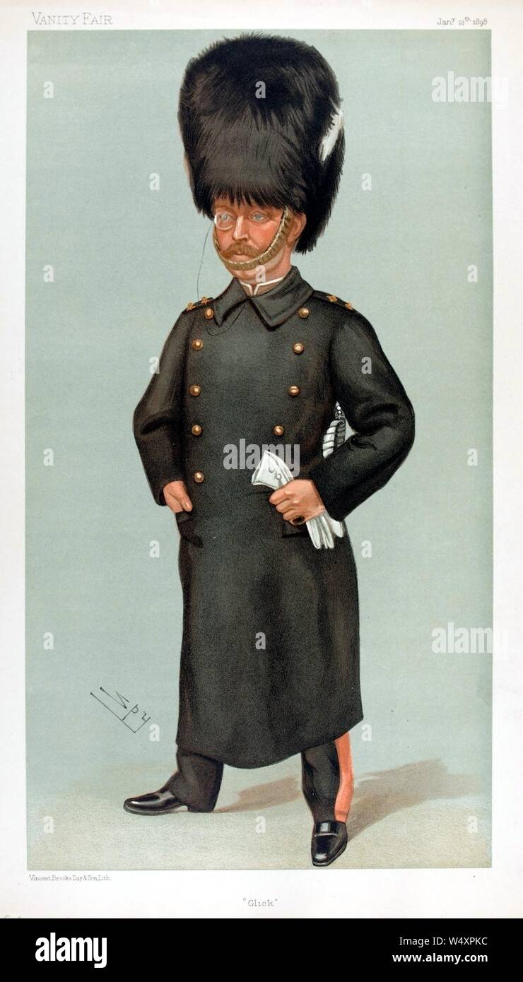 Count Gleichen Count Albert Edward Wilfred Gleichen Vanity Fair 13 January 1898 Stock ...