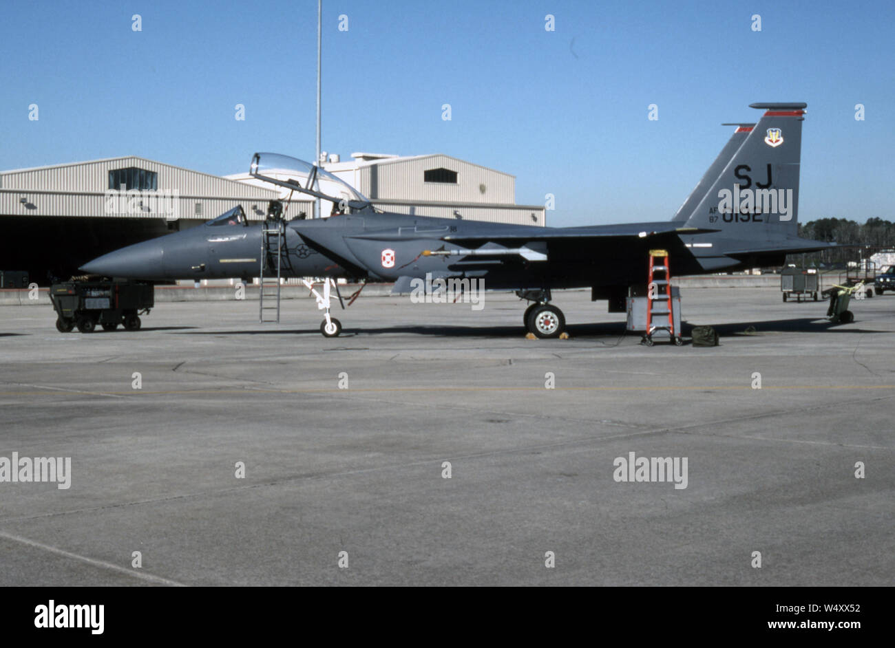 USAF United States Air Force McDonnell Douglas F-15E Strike Eagle Stock Photo