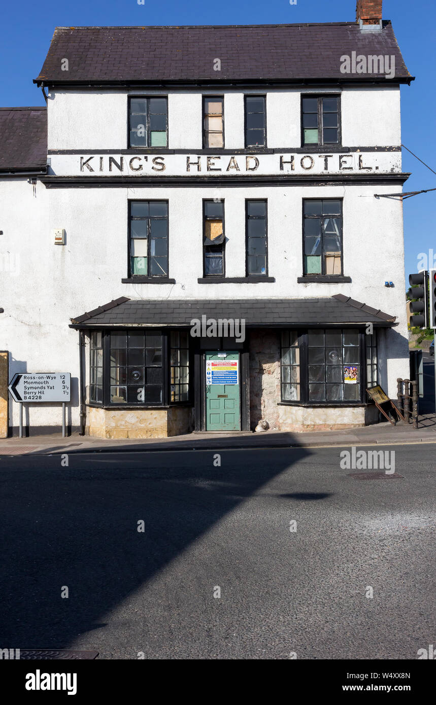 Kings Head Hotel, Coleford, Gloucestershire Stock Photo Alamy