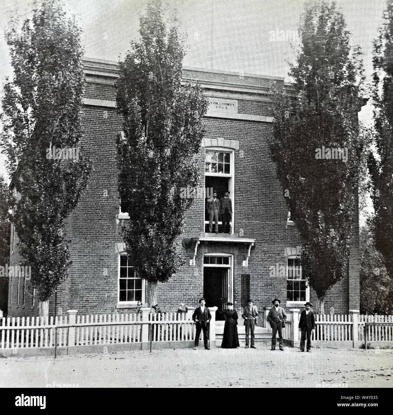 Courthouse Dayton Nevada built 1864 Stock Photo Alamy