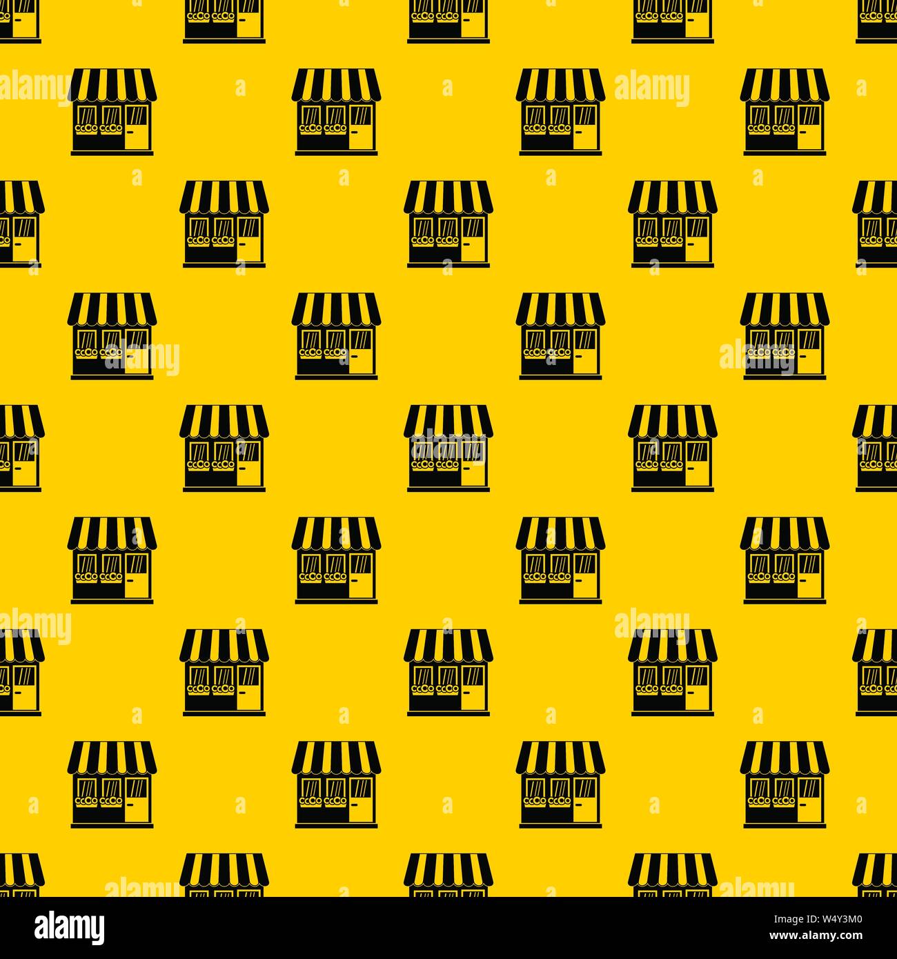 Store pattern vector Stock Vector
