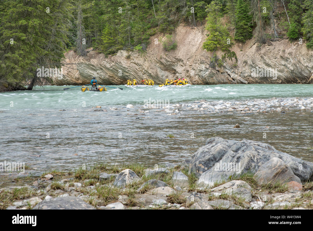 Golden Bc Rafting White Water Rafting on the Kicking Horse River at Golden, British ...