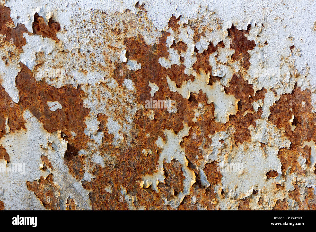 rusty metal sheet - surface texture Stock Photo