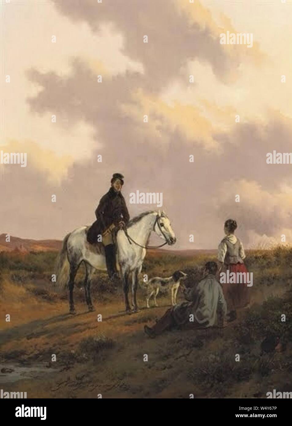 Craeyvanger A good days hunting Stock Photo Alamy