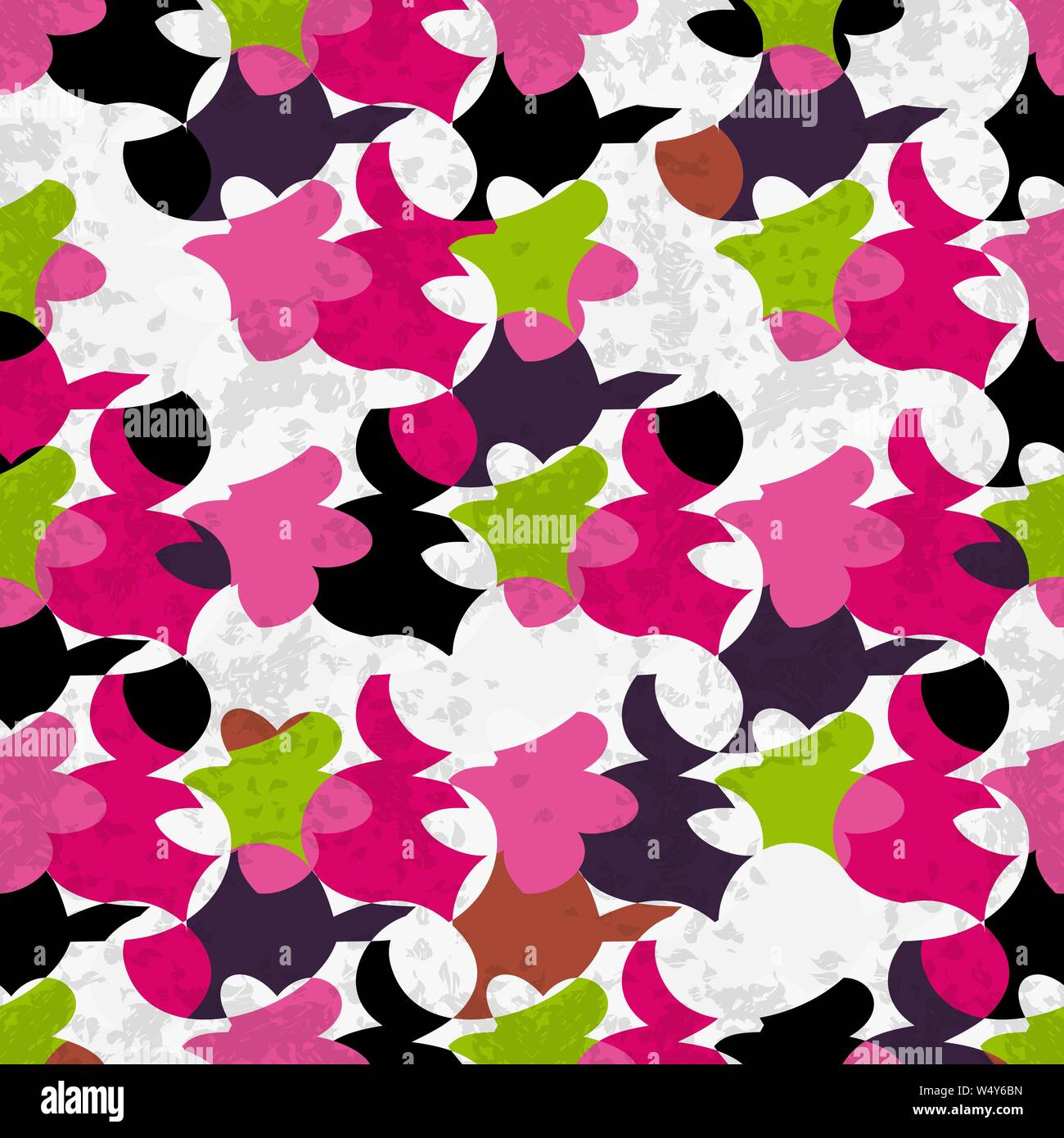 colored objects on a light background grunge effect Stock Vector Image ...