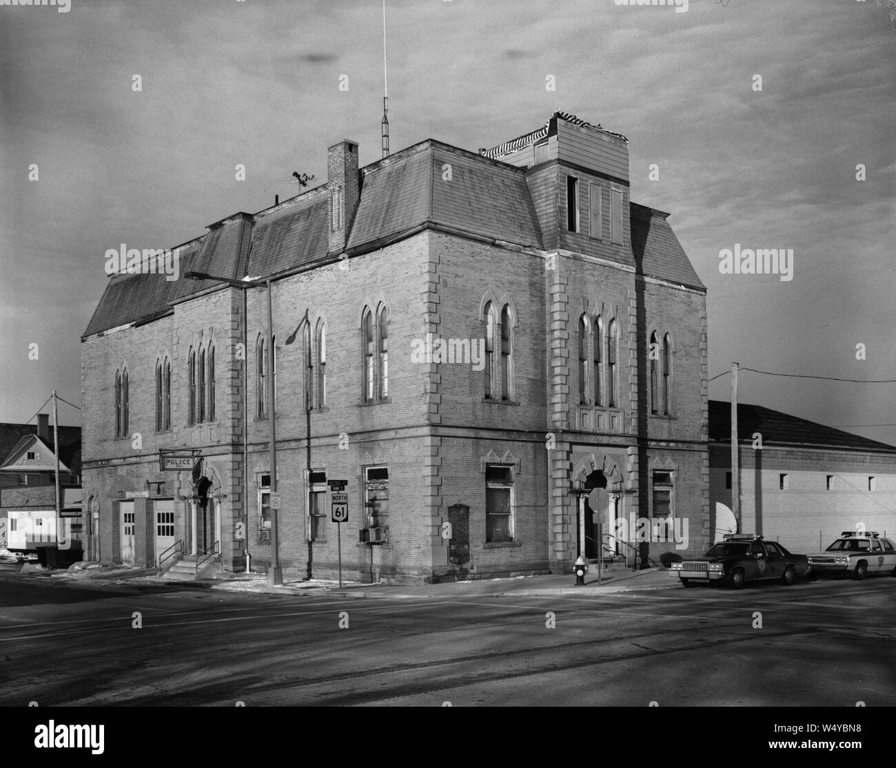 Crestline City Hall (Crestline, Ohio Stock Photo Alamy