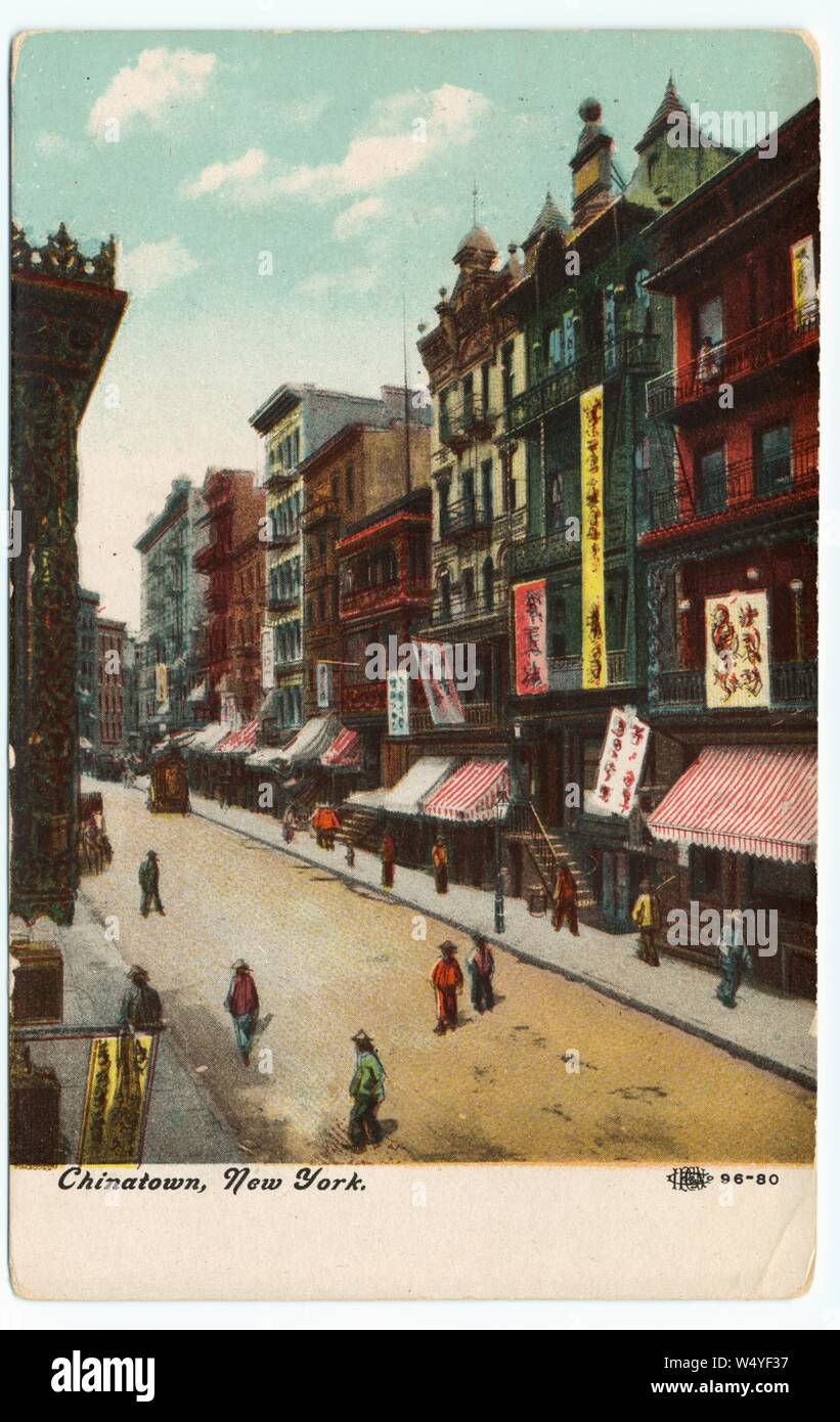 Canal Street -Tribeca - Downtown Manhattan, NY 1915