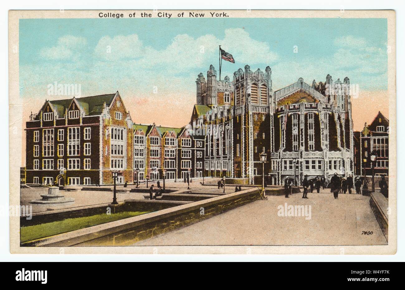 Art Colleges In New York >> Illustrated Postcard Of The College Of The City Of New York Art Colleges In New York >> Illustrated Postcard Of The College Of The City Of New York