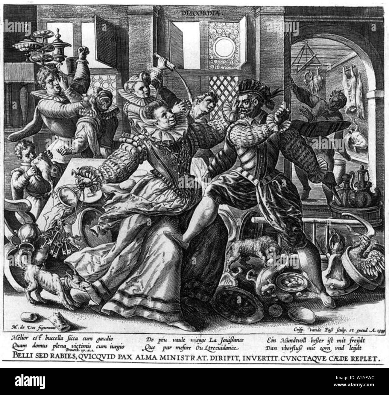 Crispijn van de passe ii Black and White Stock Photos & Images Alamy