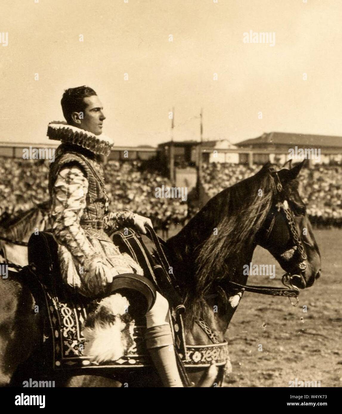 Crown Prince Umberto of Italy. Stock Photo