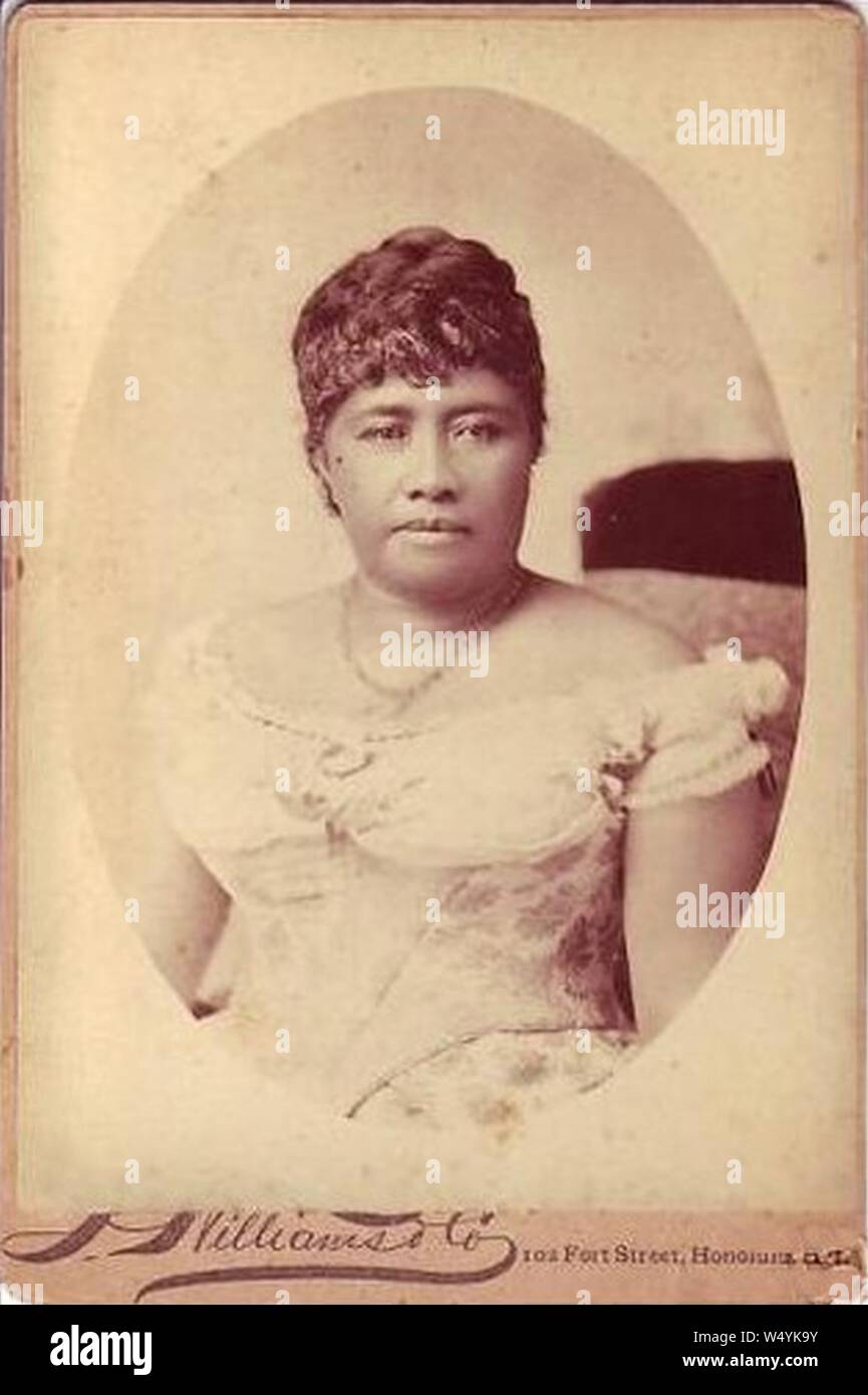 Crown Princess Liliuokalani (Worth Point Stock Photo Alamy