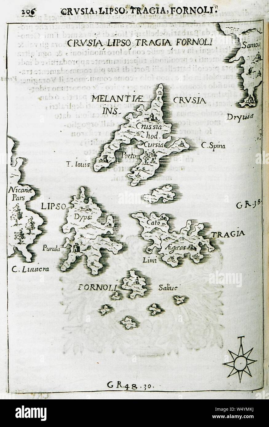 Crusia, Lipso, Tragia, Fornoli - Piacenza Francesco - 1688. Stock Photo