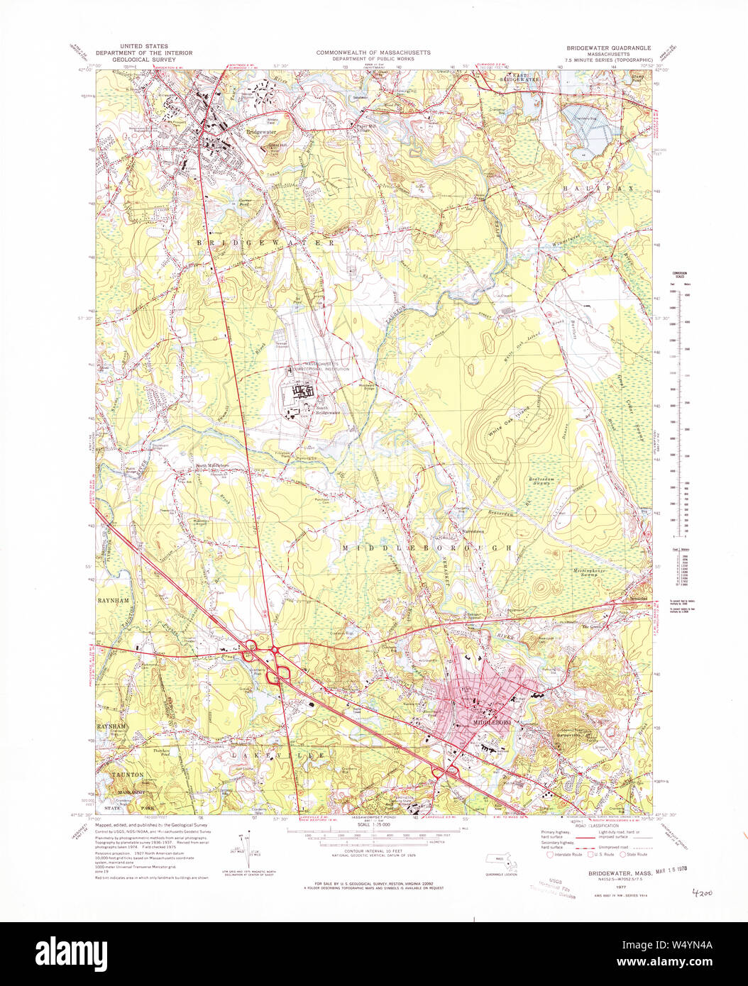 Map Of Bridgewater High Resolution Stock Photography and Images Alamy