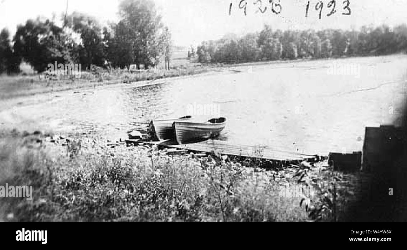 Crystal Lake boat resort Burnsville MN Stock Photo Alamy