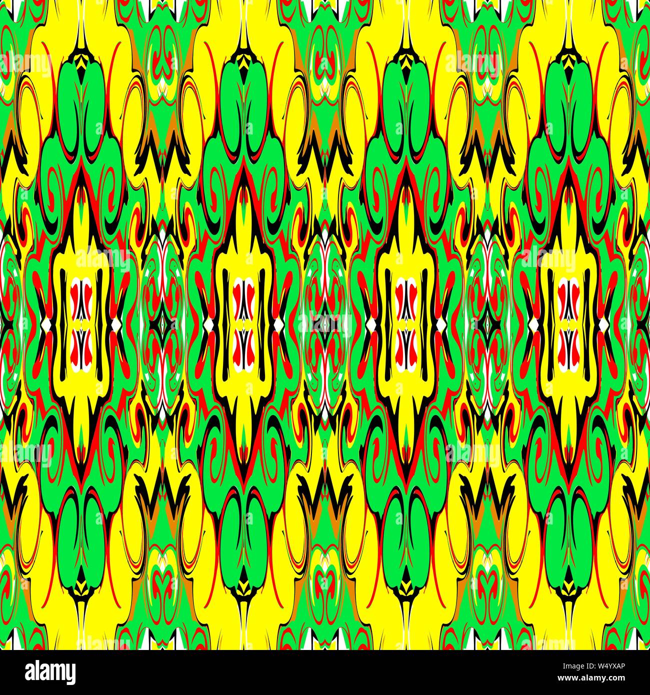 bright psychedelic beautiful abstract background vector illustration Stock Vector