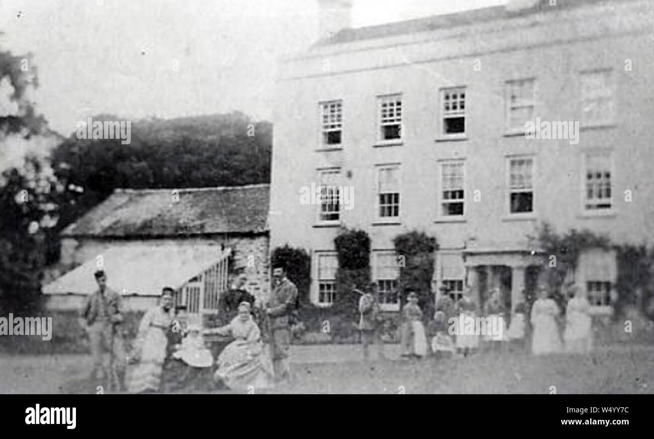 Cuffern Manor circa 1900 Stock Photo Alamy