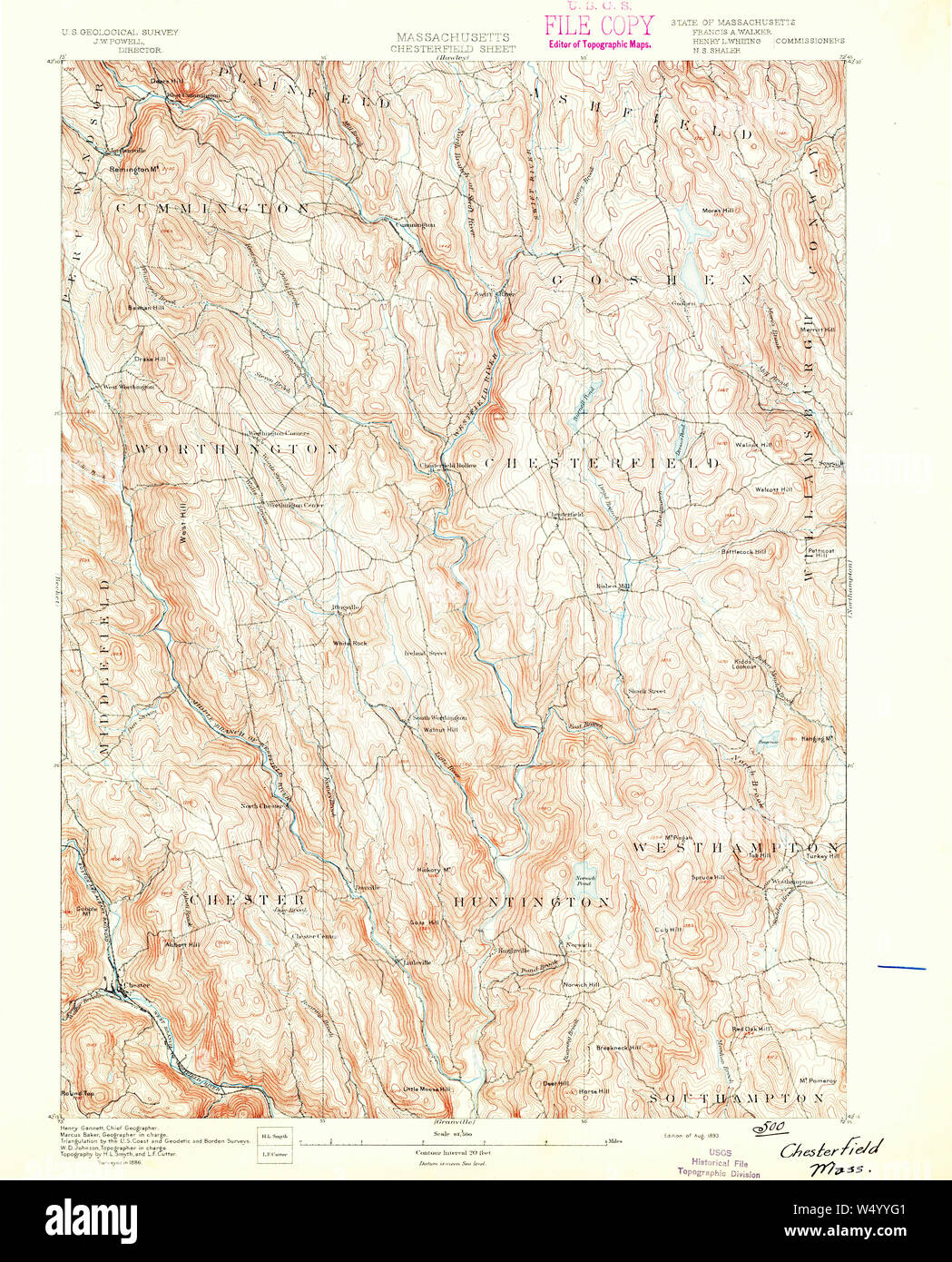 Map of chesterfield hires stock photography and images Alamy