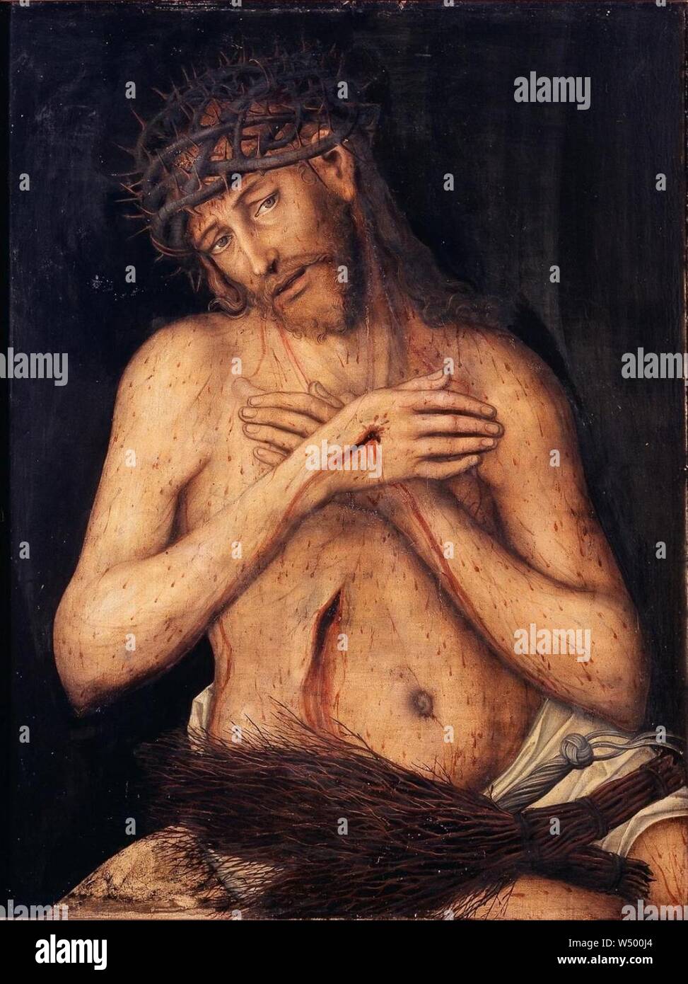 Lucas Cranach (I) - Christus als Schmerzensmann Stock Photo