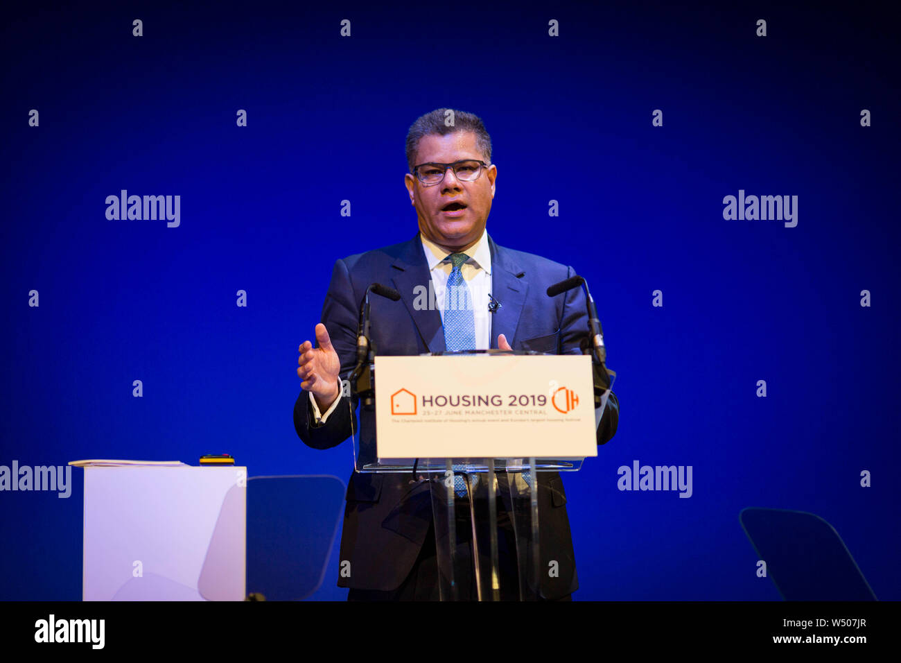 CIH 2019 Conference Day Two - Wednesday  26/6/19 Alok Sharma     www.chrisbullphotographer.com Stock Photo