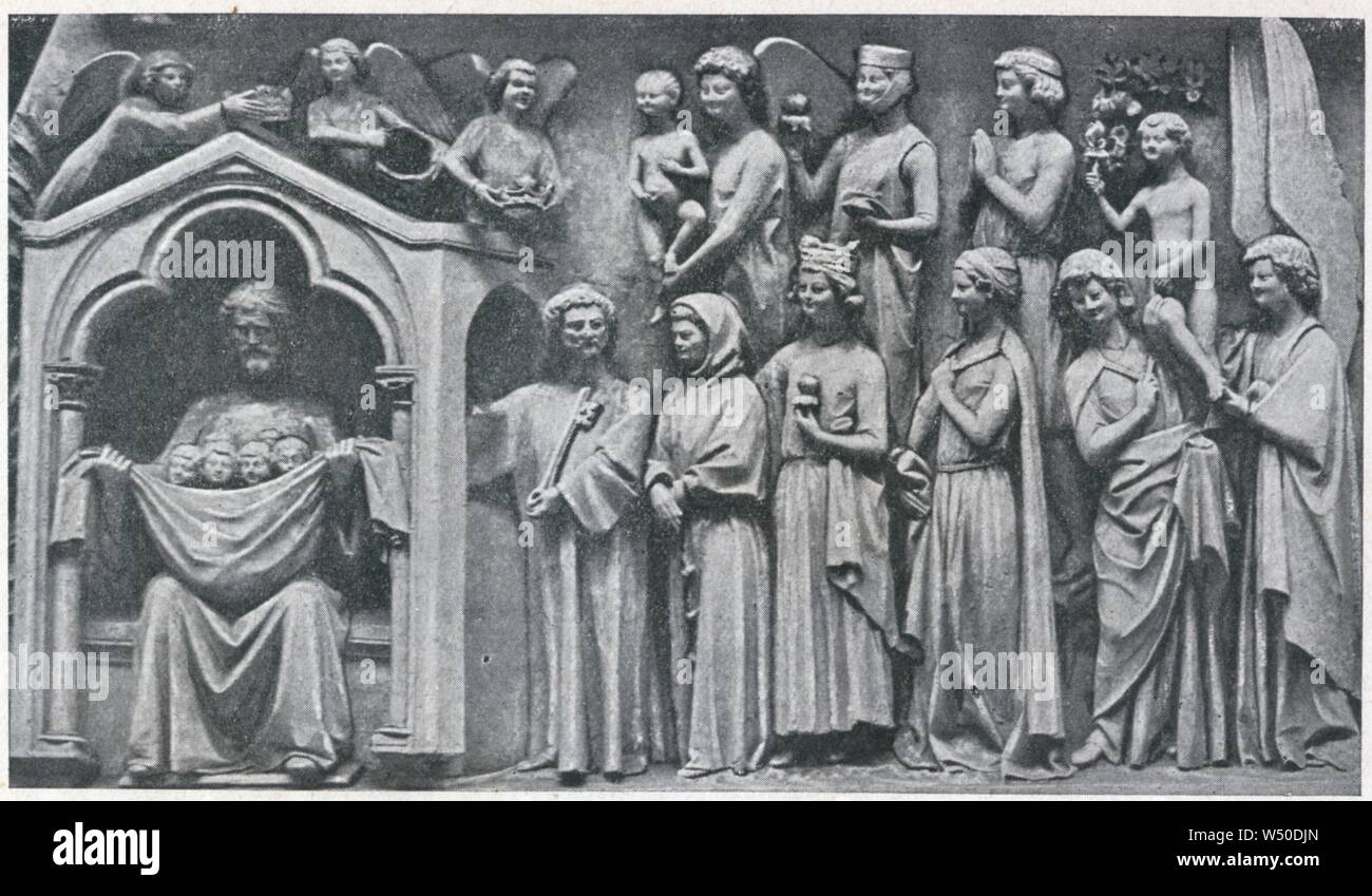 SAINT PIERRE FAIT ENTRER AU PARADIS SAINT FRANÇOIS ET SAINT LOUIS