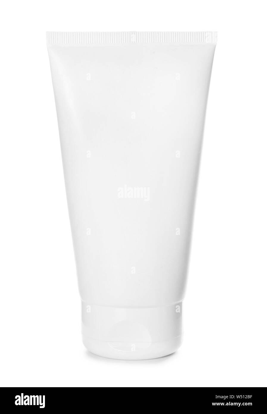 Tube for cosmetic product on white background Stock Photo - Alamy