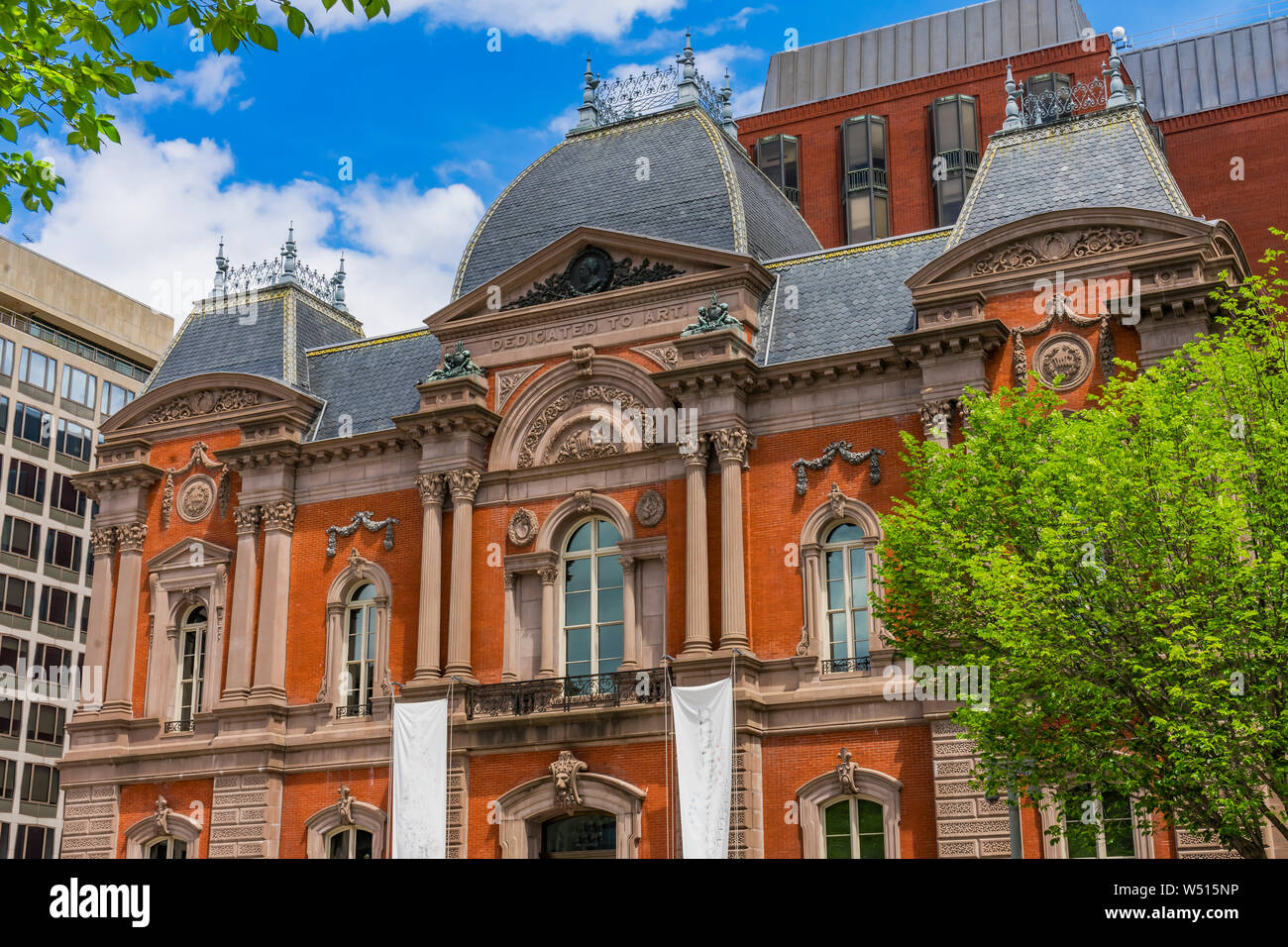 Renwick Gallery American Art Museum Smithsonian Institution Washington DC. First American Art Museum dedicated 1859 Stock Photo