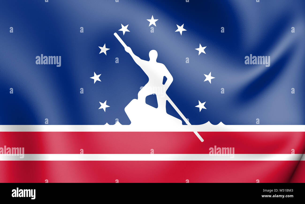 3D Flag of Richmond (Virginia), USA. 3D Illustration Stock Photo Alamy