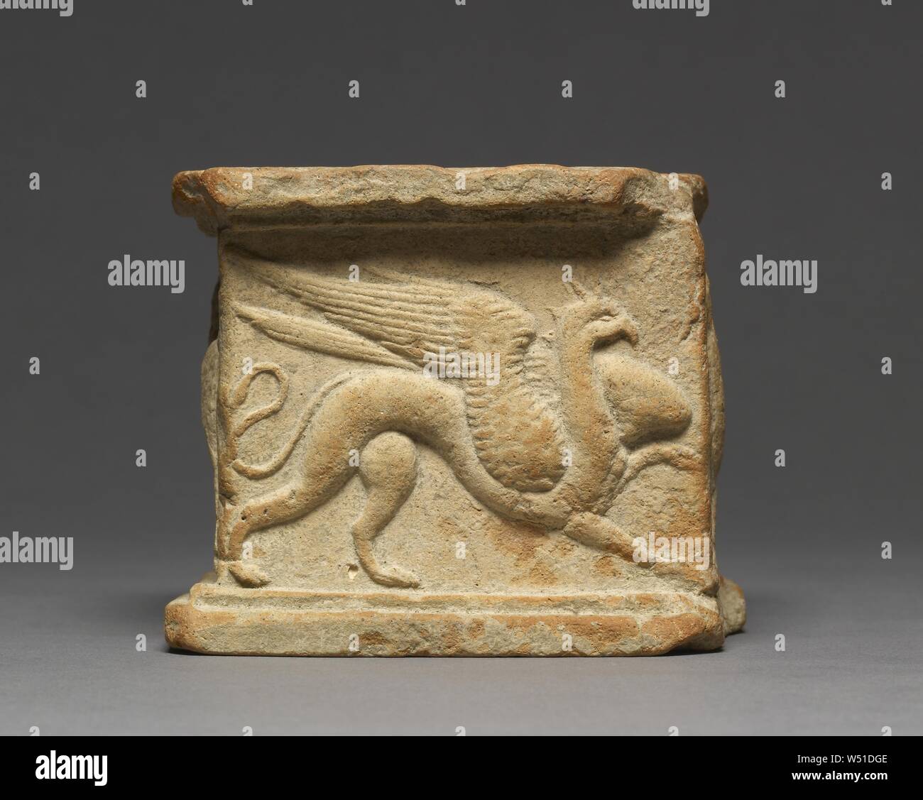 Altar with Animals, Unknown, Tarentum (Taras), South Italy, 350 - 300 B.C.,  Terracotta, 8.7 × 10 × 10.7 cm (3 7/16 × 3 15/16 × 4 3/16 in Stock Photo -  Alamy