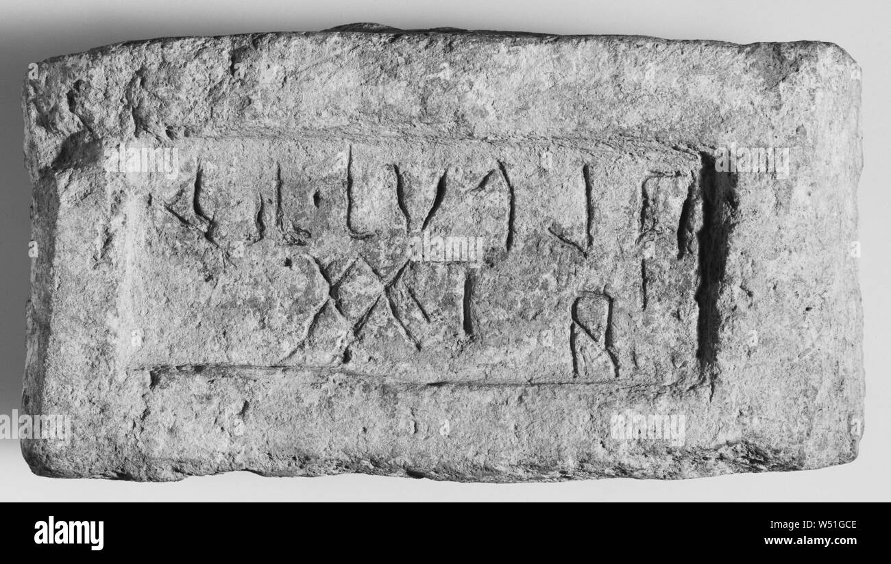 Funerary Cippus With Inscription Unknown Etruria 5th 4th Century B C Stone 15 24 Cm 5 7 8 9 7 16 In Stock Photo Alamy