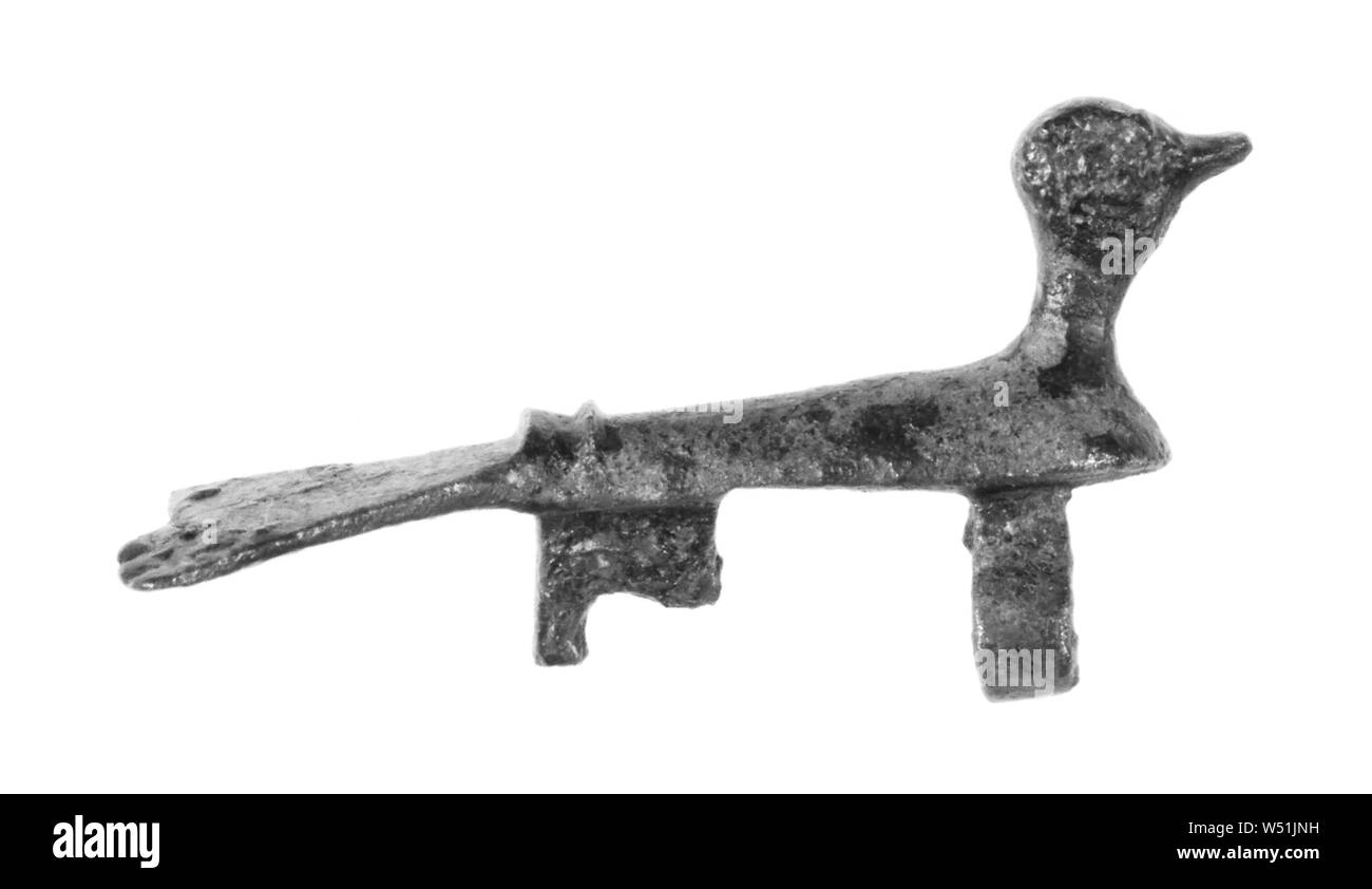 Fragmentary Fibula, Unknown, South Italy, 4th century B.C. or later, Bronze, 3.7 cm (1 7/16 in Stock Photo