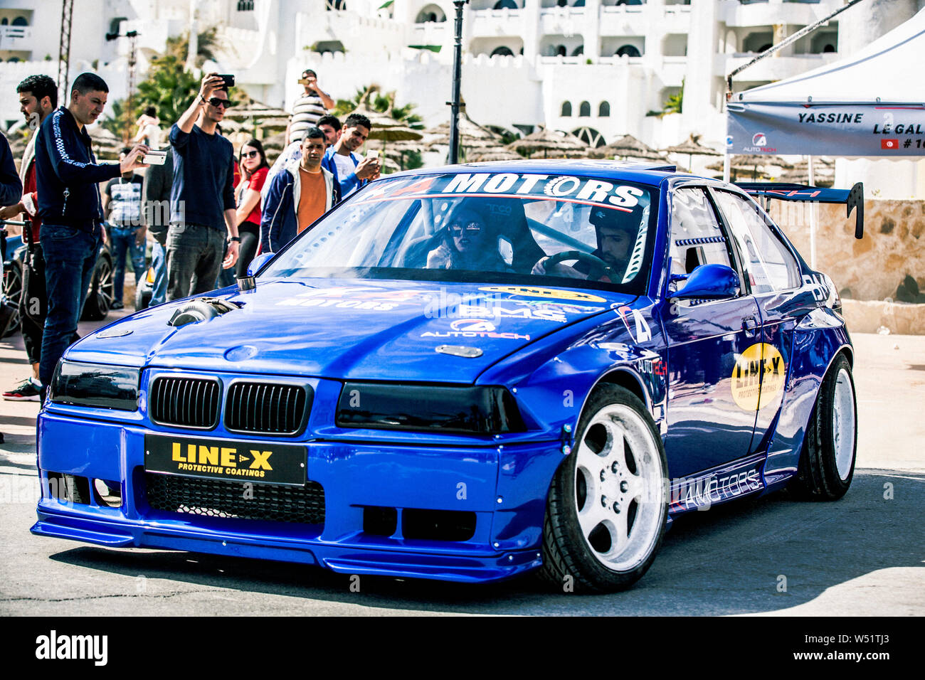 drift tuning car tunisia Stock Photo Alamy