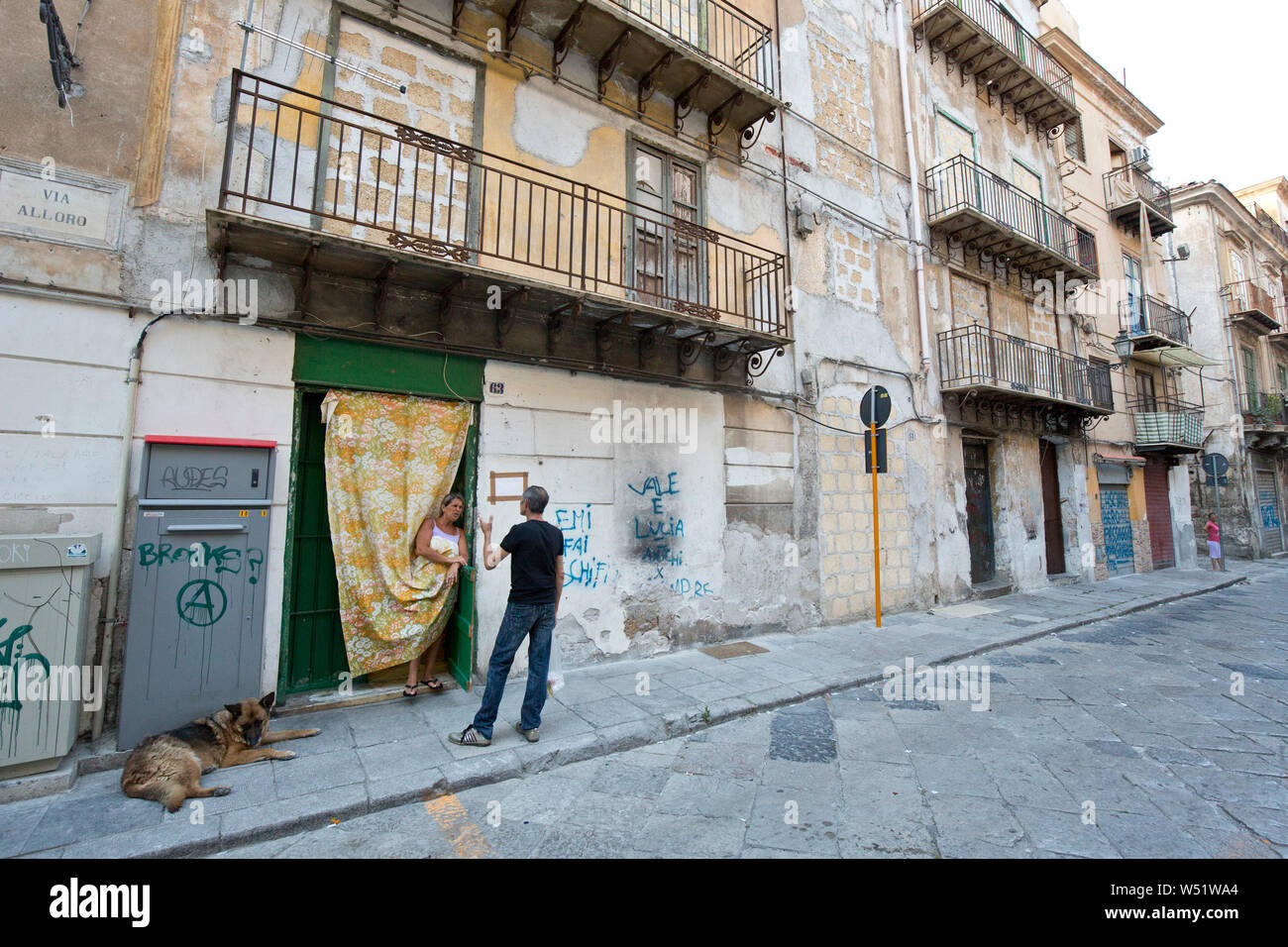 PALERMO SICILY Stock Photo
