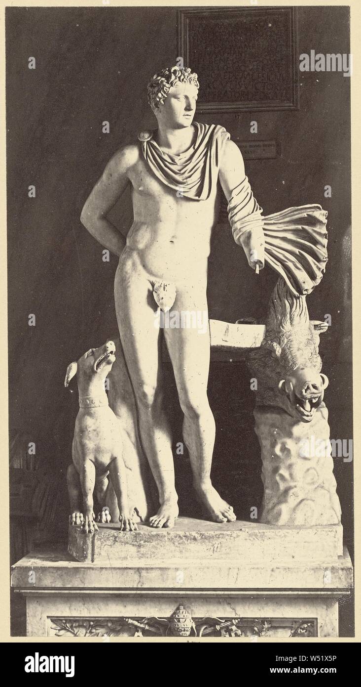 INVENTORY TITLE:  Statue, Unknown maker, Italian, 1870s - 1880s, Print Stock Photo