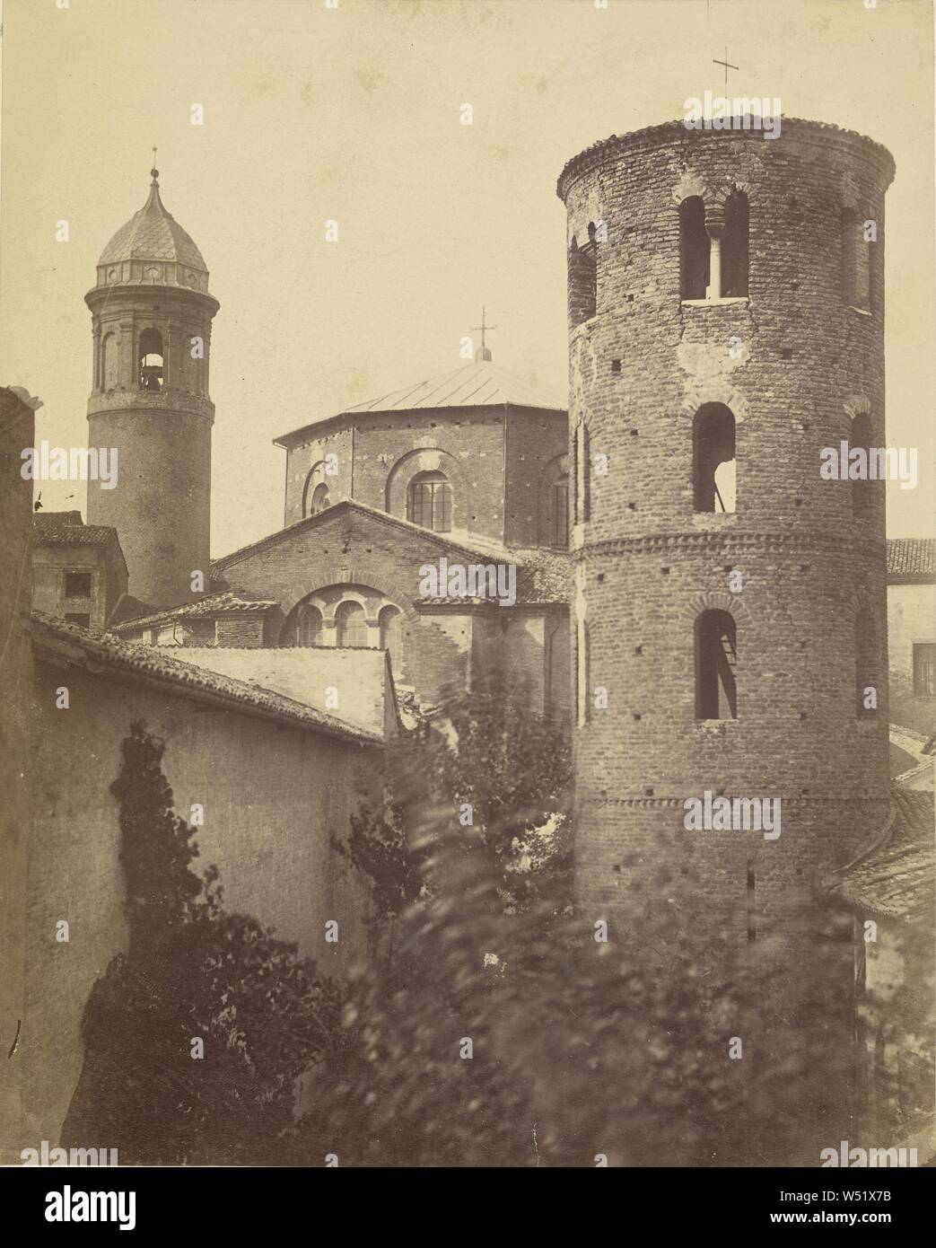 INVENTORY TITLE:  Ravinna, Unknown maker, Italian, 1855 - 1870s, Albumen silver print Stock Photo