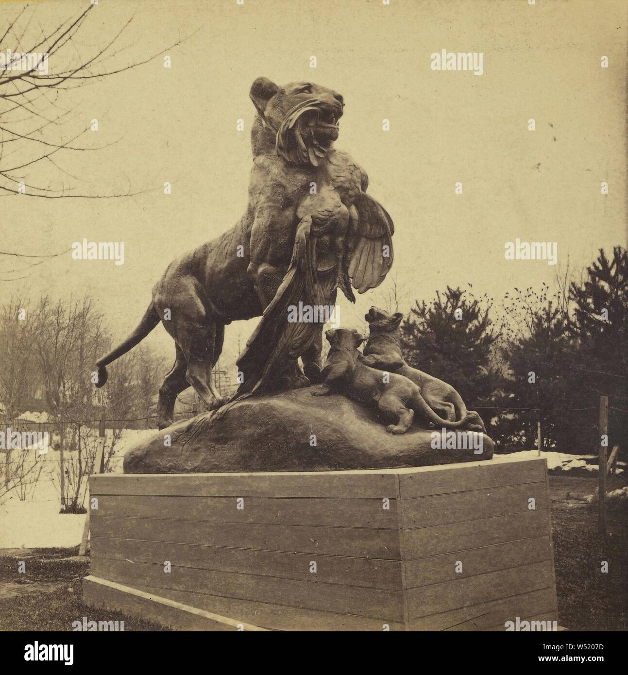 Silver tiger statue hires stock photography and images Alamy