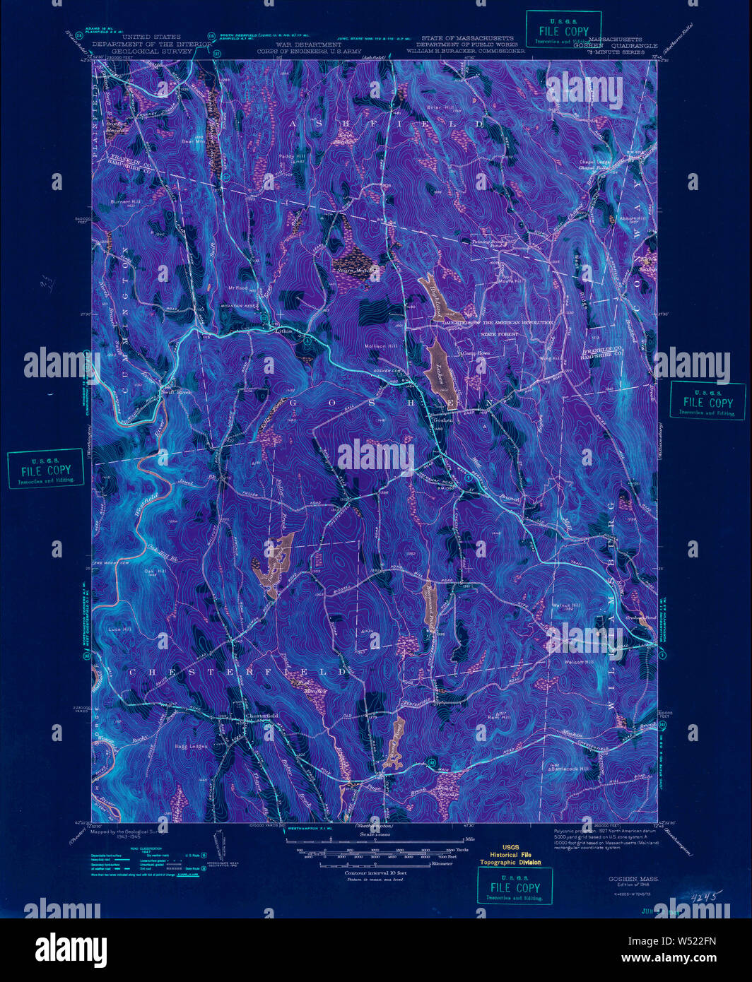 Map of goshen hires stock photography and images Alamy