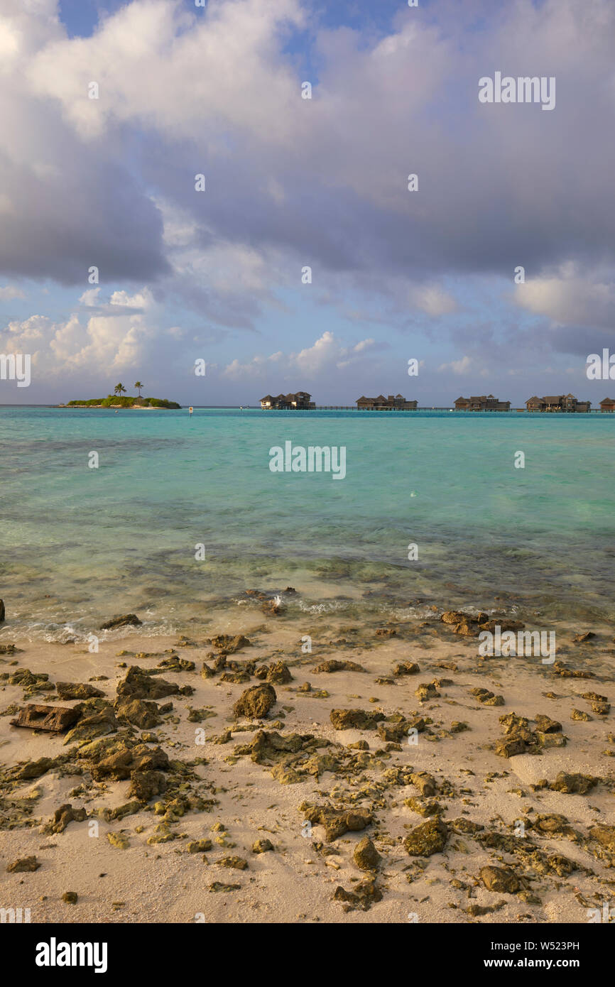 Paradise Island (Lankanfinolhu), Maldives Stock Photo