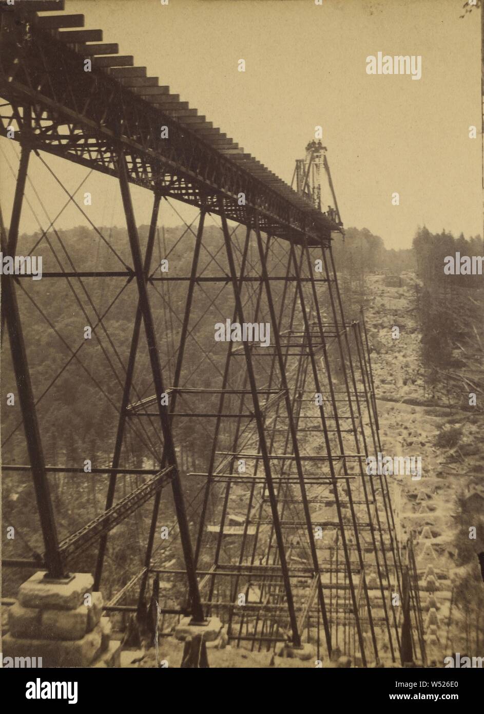 The Great Kinzua Bridge near Alton, Pa. Highest bridge in the world
