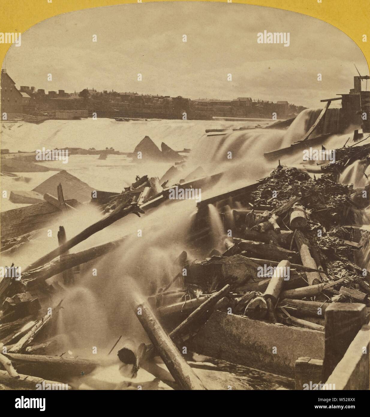 St. Anthony Falls., William H. Illingworth (American, 1842 - 1893 ...