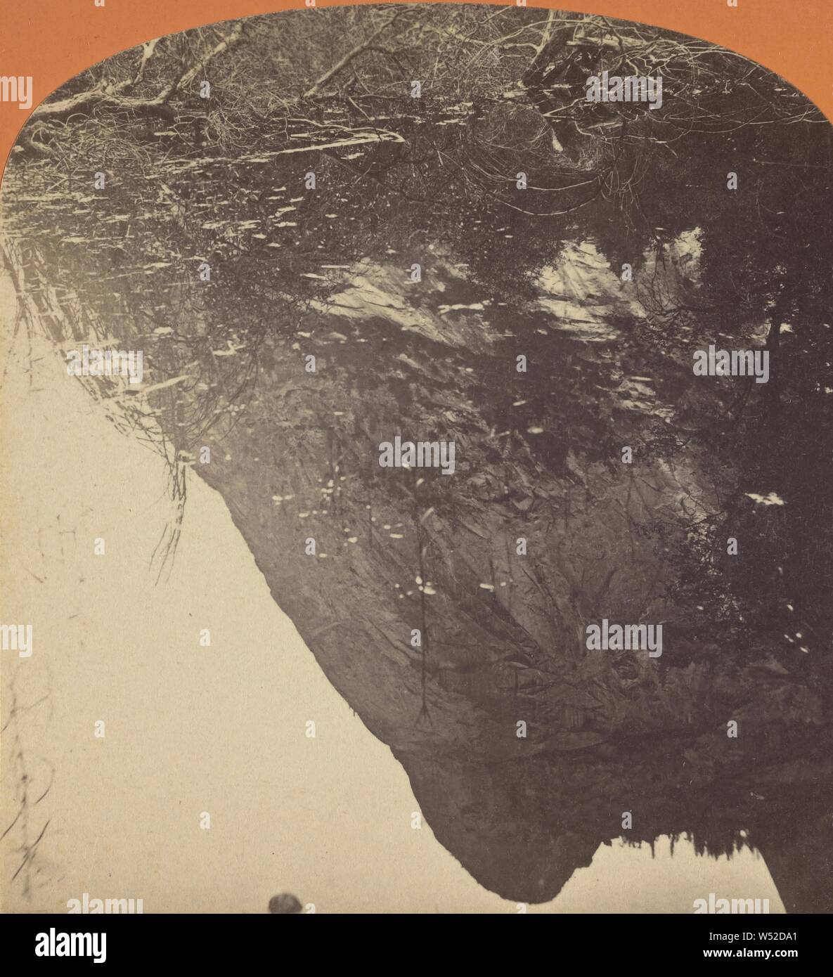 Mirror Lake and its Reflection, Yosemite Valley, California., Reilly