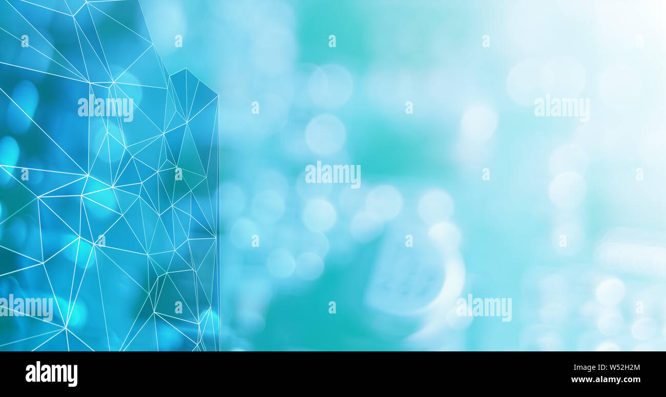 Abstract triangles background digital technology Stock Photo - Alamy